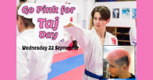 Read more about the article ‘Go Pink for Taj’ Day