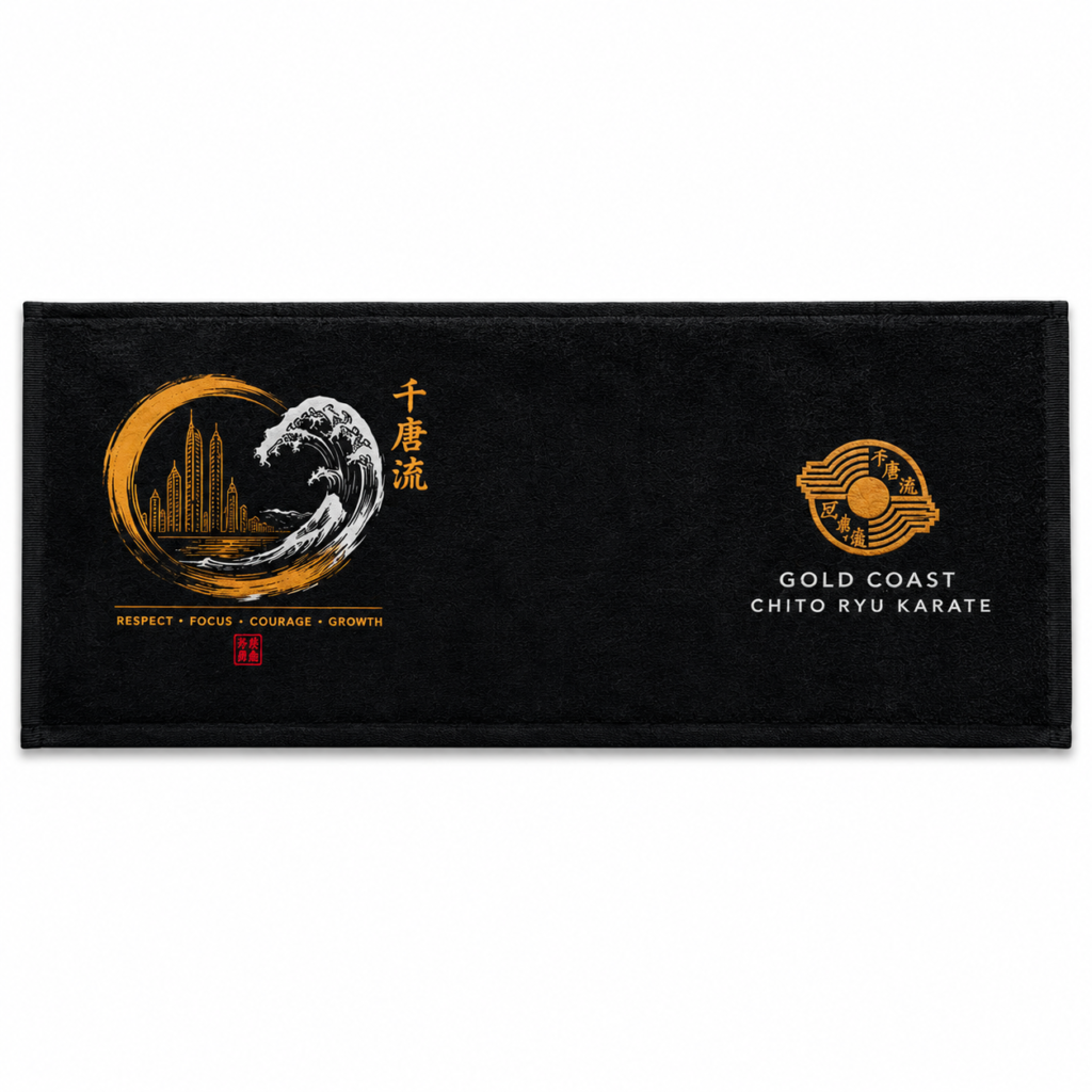 Gold Coast Chito-Ryu Karate Sweat Towel