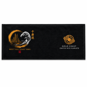 Gold Coast Chito-Ryu Karate Sweat Towel