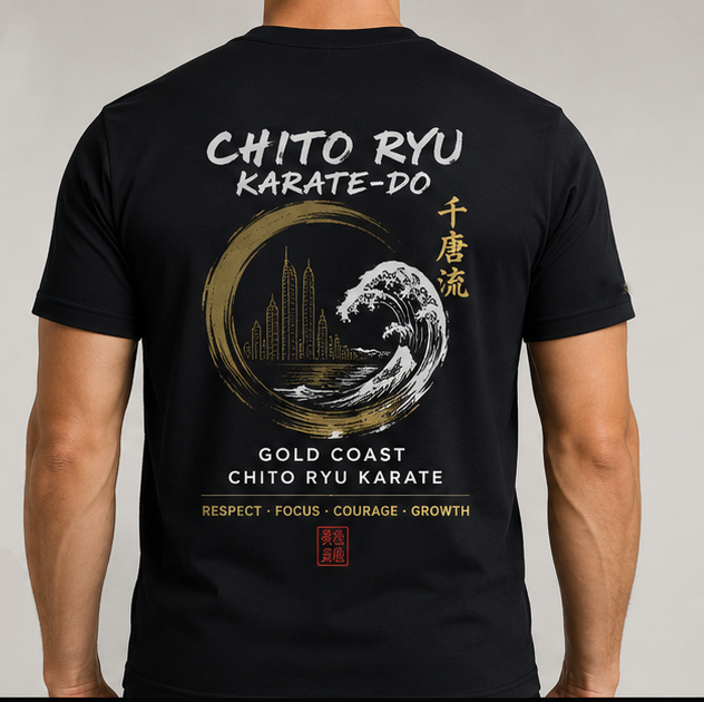 Gold Coast Chito-Ryu Karate T-Shirt (Adults) - Image 3